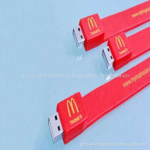 1-32GB Promotional Bracelet USB Flash Drives